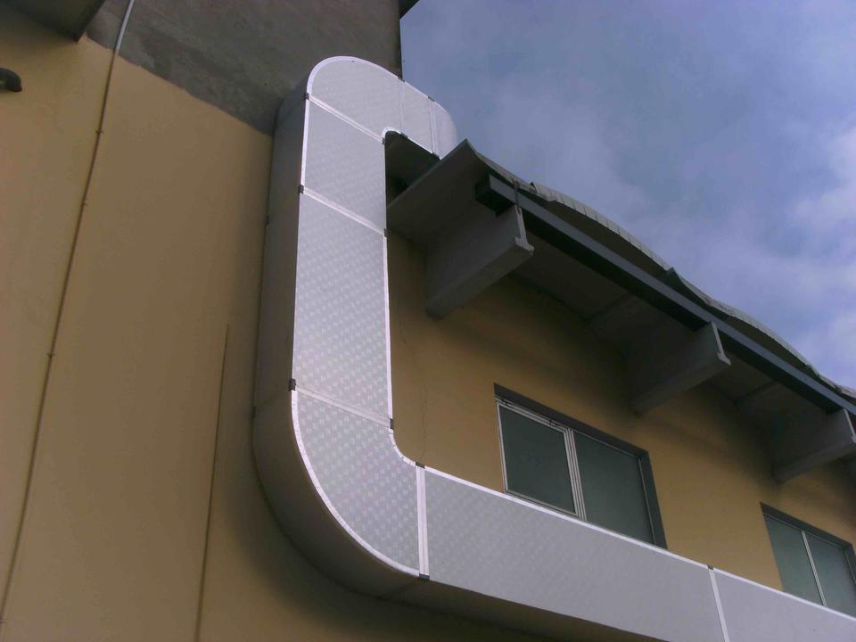 Impianto condizionamento capannone