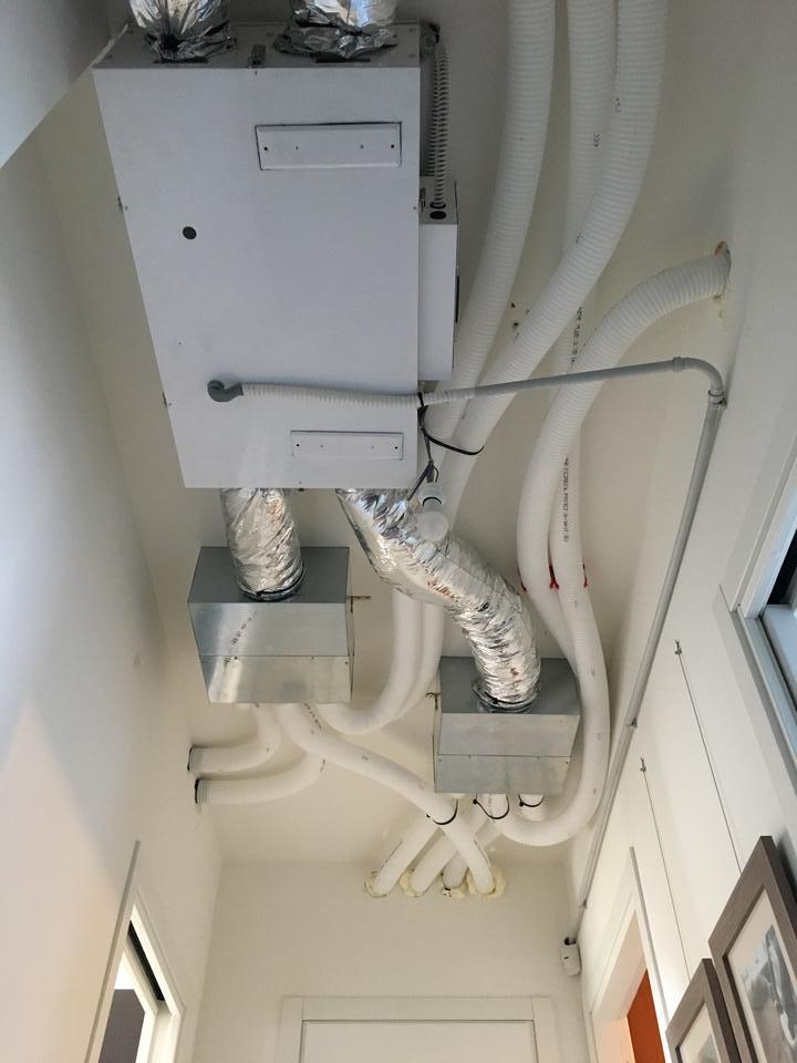 Impianto Vmc in appartamento abitato