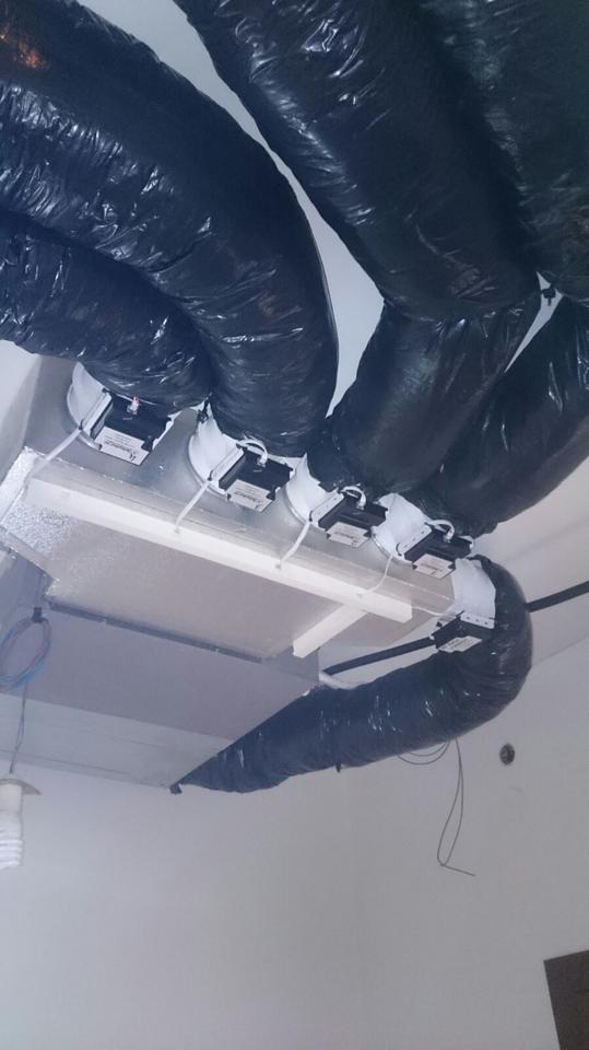 Impianto Canalizzato con sistema a zone