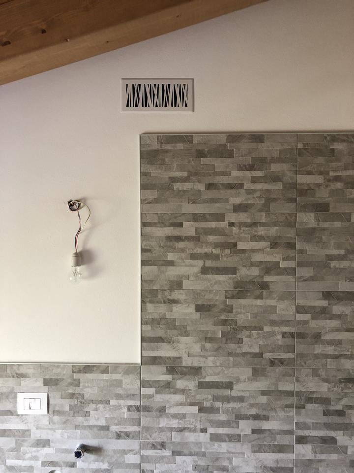 Impianto di VMC in una casa in ristrutturazione su 3 piani