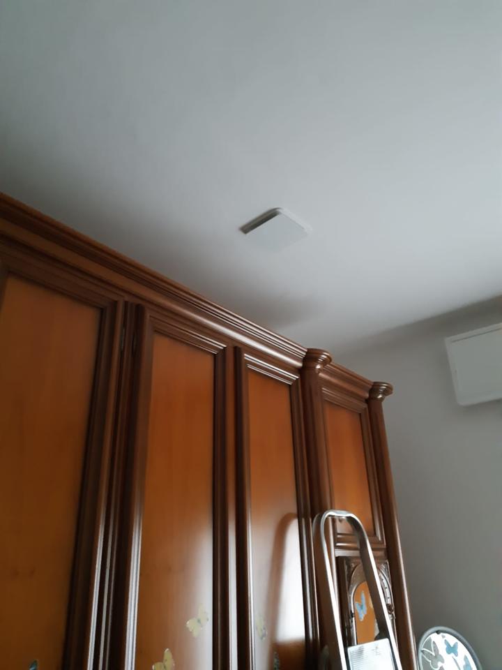 Impianto di VMC in una casa abitata utilizzando il sottotetto