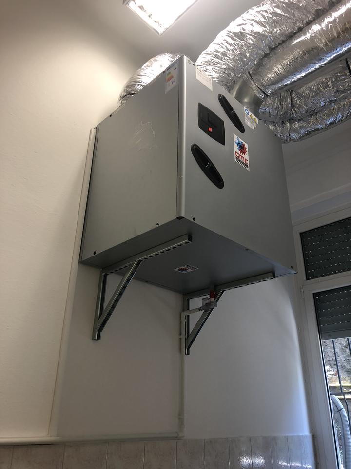 Impianto di VMC in un Asilo 